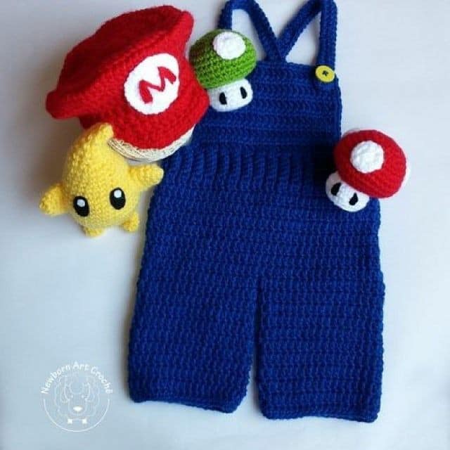 The most beautiful knit baby costumes