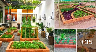 35 Brilliant Cheap Raised Garden Bed Ideas With “Interlocking Bricks” Super Simple!