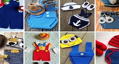 The most beautiful knit baby costumes