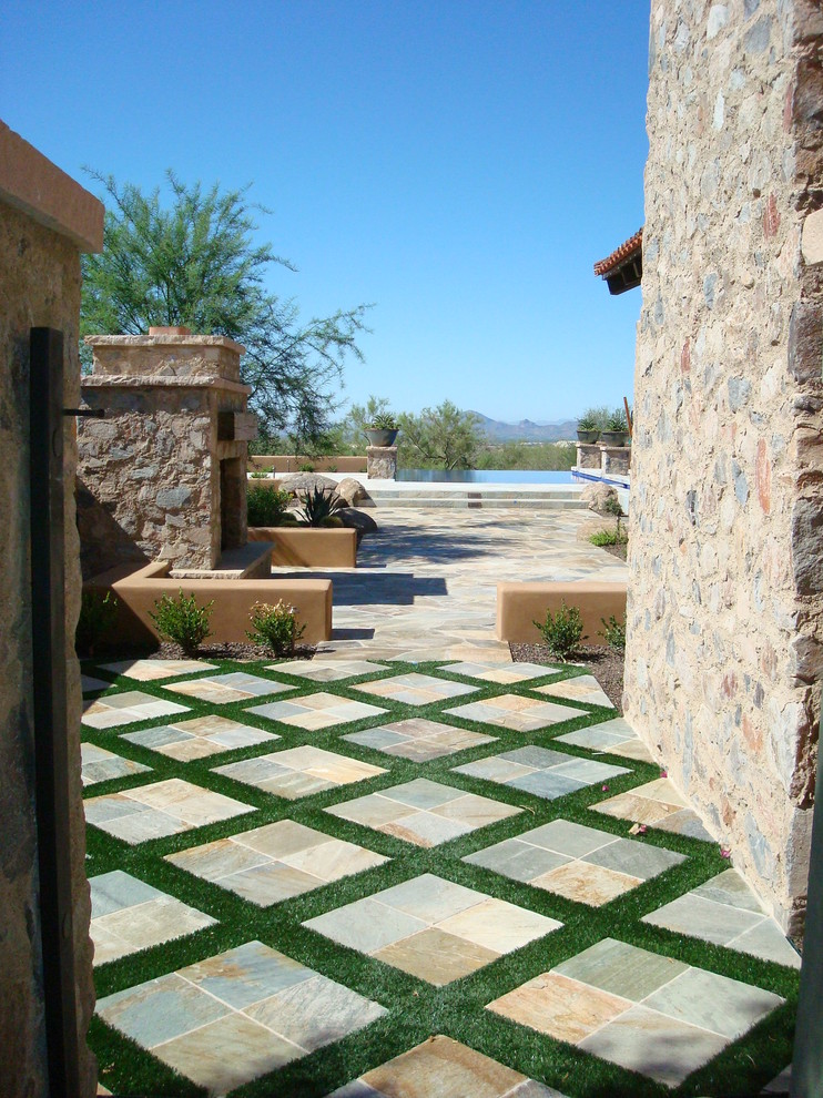 30 Ideas to Lay a Paver Walkway With Grass in Between