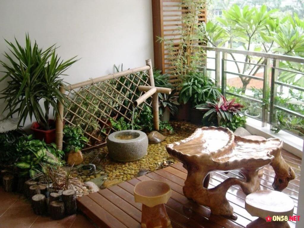 13 garden ideas with a balcony for those who love tranquility