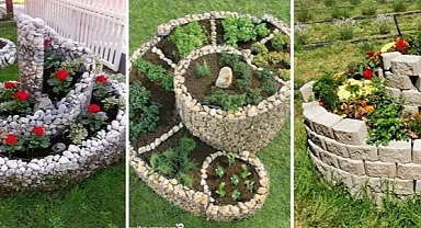 10+Creative Spiral Garden to Break the Monotony in Outdoor Place