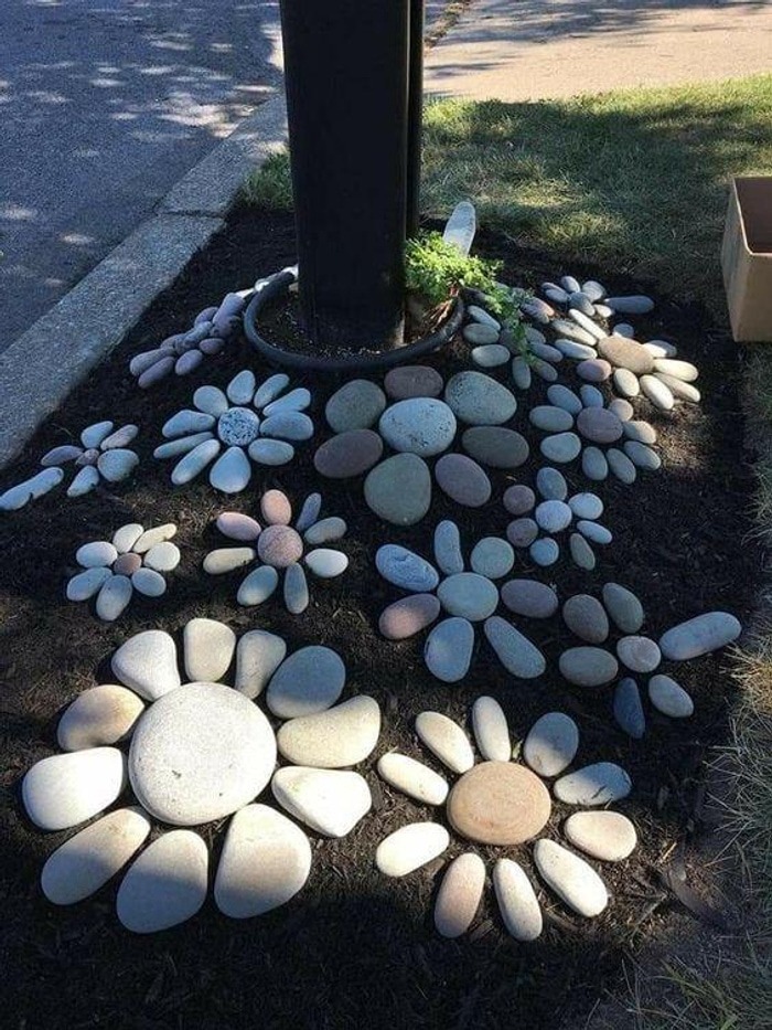 Garden design with stones and pebbles – 32 best ideas for inspiration