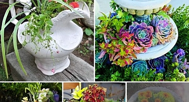 18 Unique and Creative Garden Planter Ideas You Never Thought Of