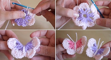 Crochet Beautiful Butterfly – Tutorial