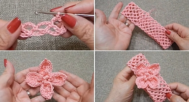 Crochet Beautiful HeadBand – Tutorial