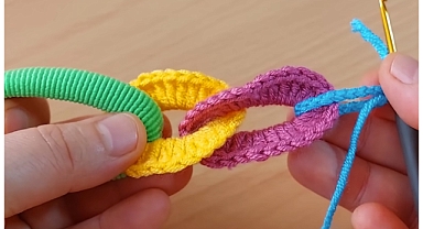 Crochet Chain Tape Stitch