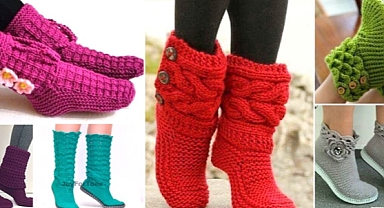 Super beautiful boots tutorial / Step by step course