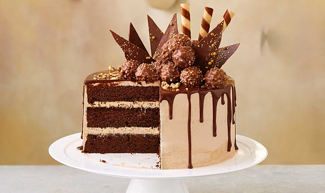 Chocolate Hazelnut Drip Cake Recipe