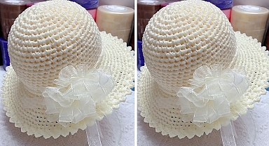 Beautiful Ribbon Fisherman Crochet Hat - Awesome Crochet Summer Hat Tutorial